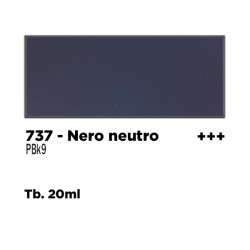 737 - Talens Gouache Extra Fine Nero Neutro