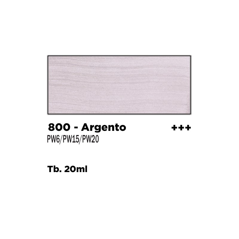 800 - Talens Gouache Extra Fine Argento