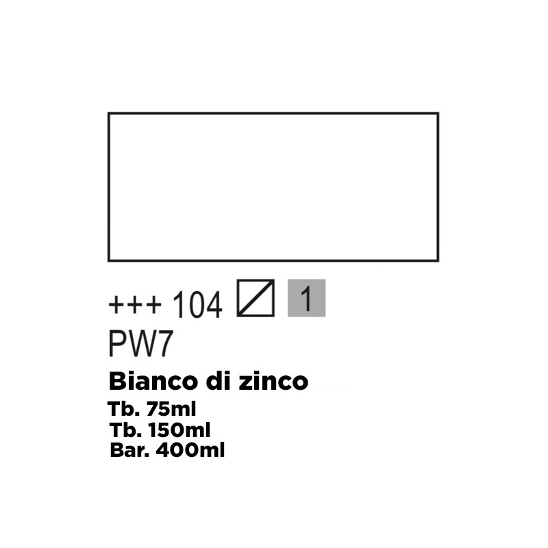104 - Talens Amsterdam Expert Bianco Zinco