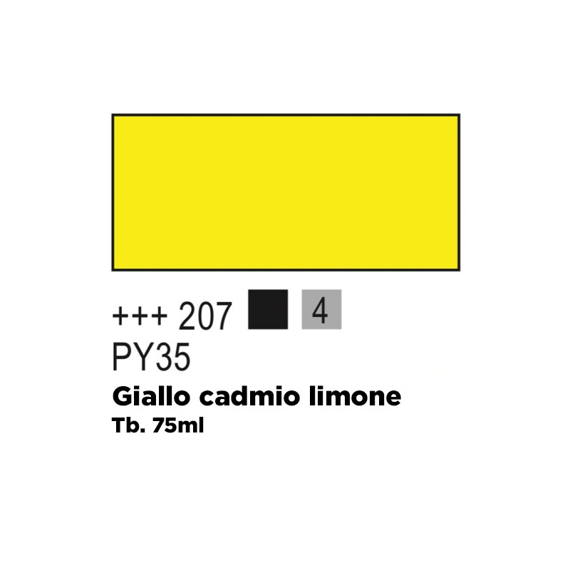 207 - Talens Amsterdam Expert Giallo Cadmio Limone