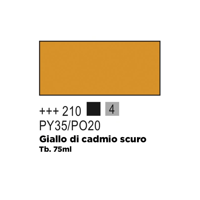 210 - Talens Amsterdam Expert Giallo Cadmio Scuro