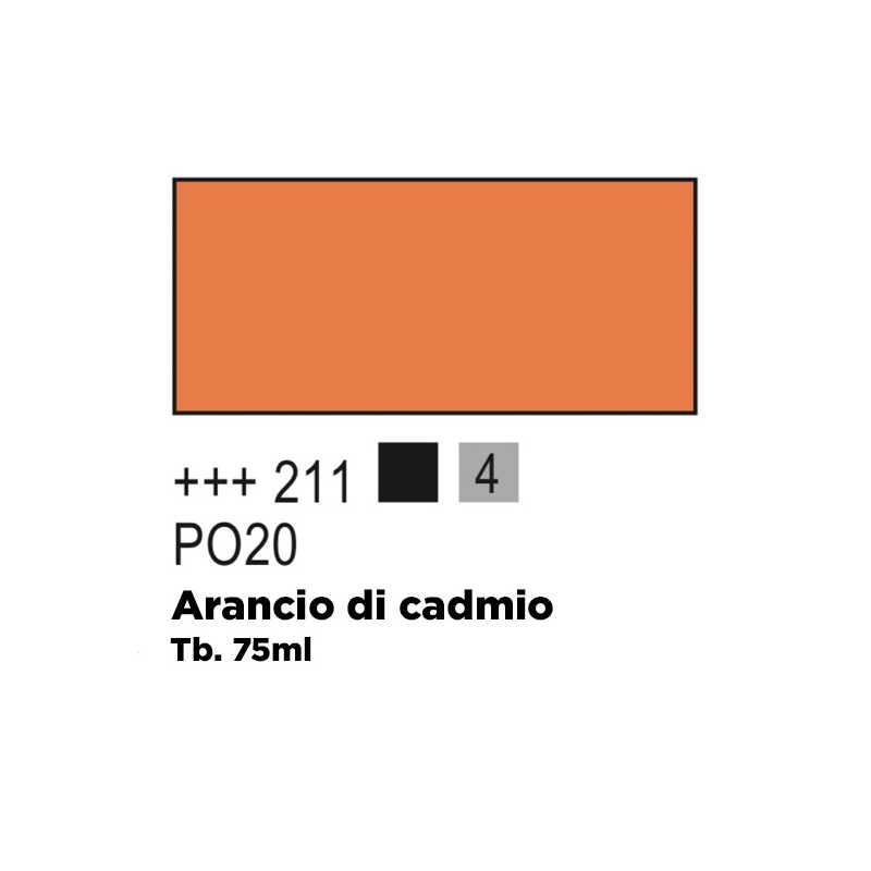 211 - Talens Amsterdam Expert Arancio di cadmio