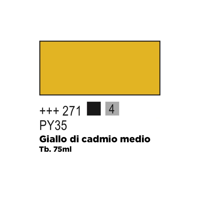 271 - Talens Amsterdam Expert Giallo Cadmio Medio