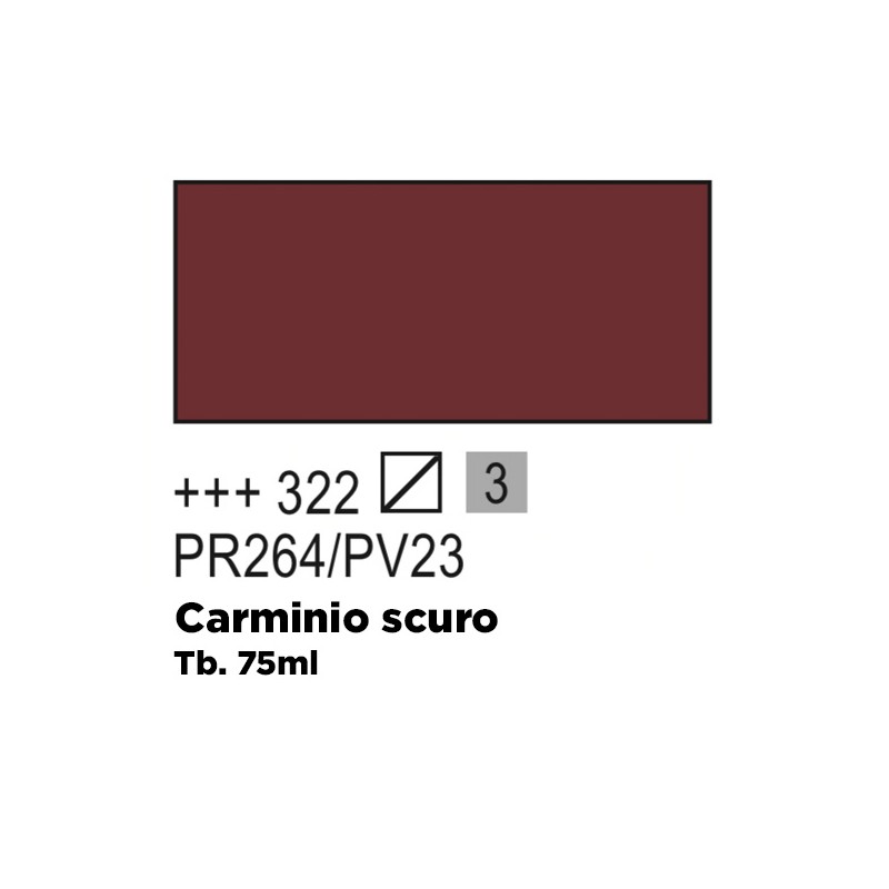 322 - Talens Amsterdam Expert Carminio Scuro