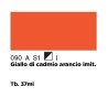 090 - Winsor & Newton Olio Griffin Alkyd Giallo Di Cadmio Arancio Imit.