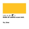 115 - Winsor & Newton Olio Griffin Alkyd Giallo Di Cadmio Scuro Imit.