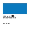 139 - Winsor & Newton Olio Griffin Alkyd Blu Ceruleo Imit.