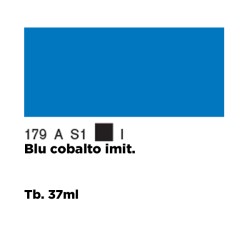 179 - Winsor & Newton Olio Griffin Alkyd Blu Di Cobalto Imit.