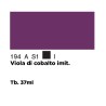 194 - Winsor & Newton Olio Griffin Alkyd Viola Di Cobalto Imit.