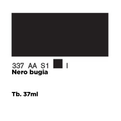 337 - Winsor & Newton Olio Griffin Alkyd Nero Bugia