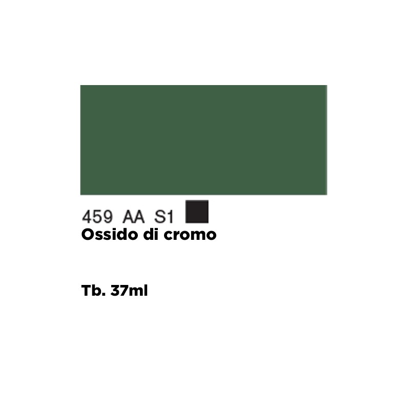 459 - Winsor & Newton Olio Griffin Alkyd Ossido Di Cromo