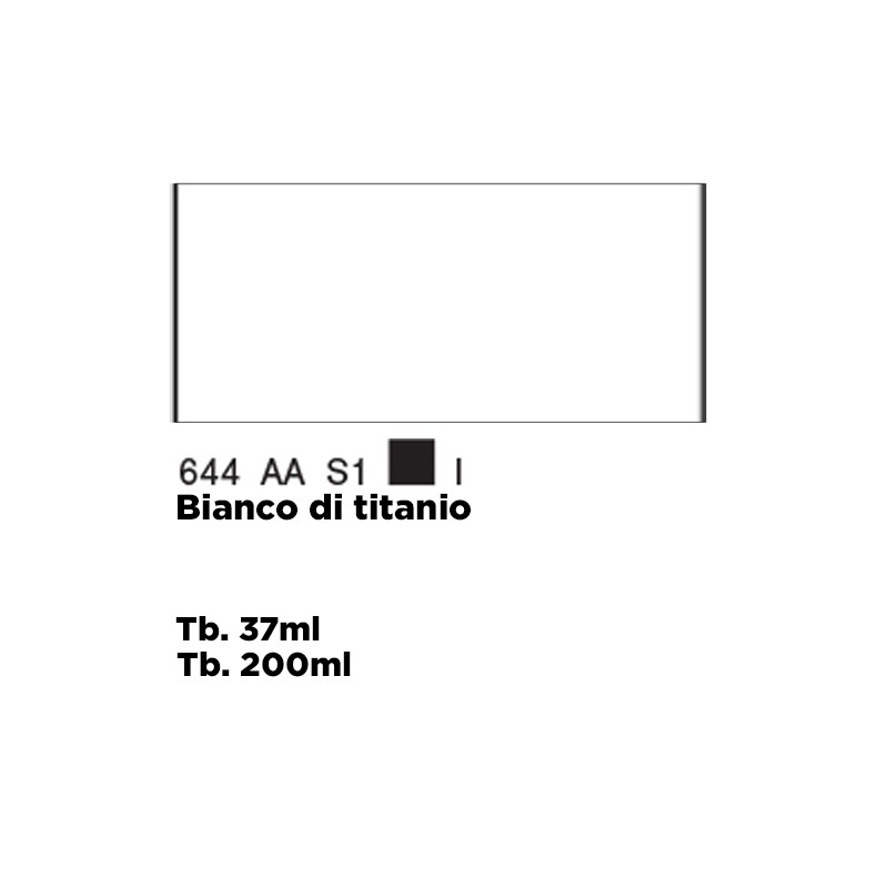 644 - Winsor & Newton Olio Griffin Alkyd Bianco Di Titanio