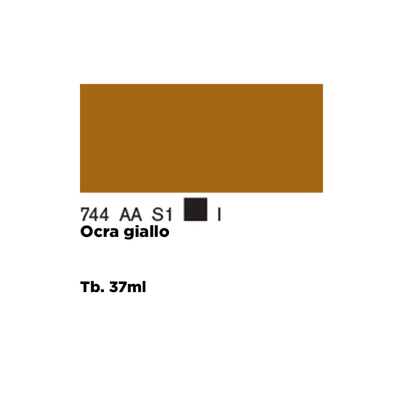 744 - Winsor & Newton Olio Griffin Alkyd Ocra Giallo