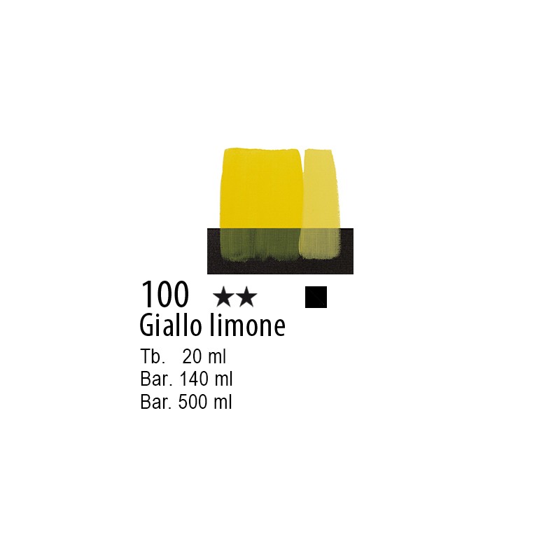 100 - Maimeri Polycolor Giallo limone