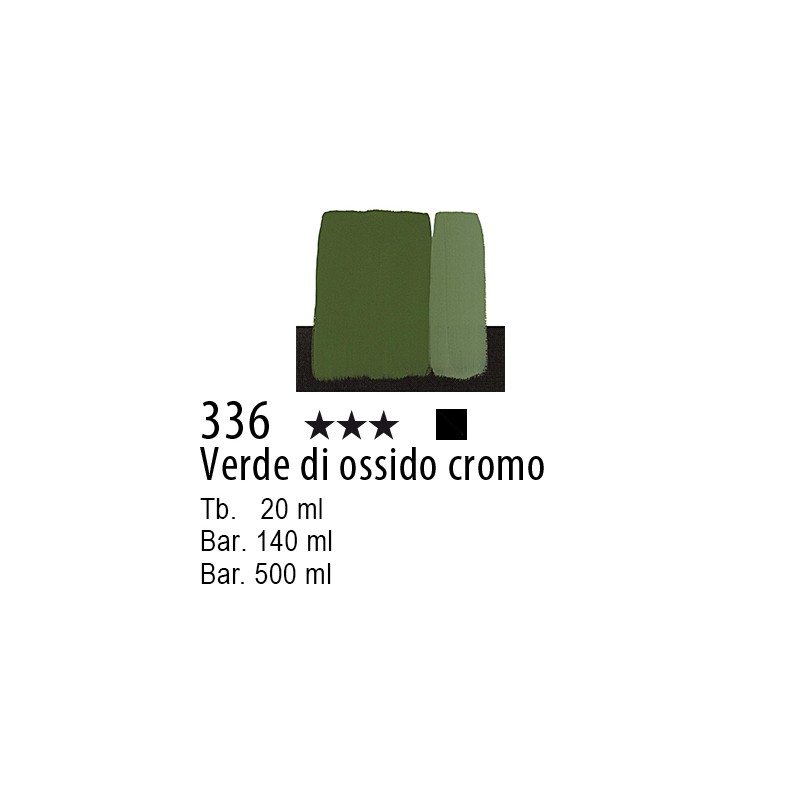 336 - Maimeri Polycolor Verde ossido di cromo