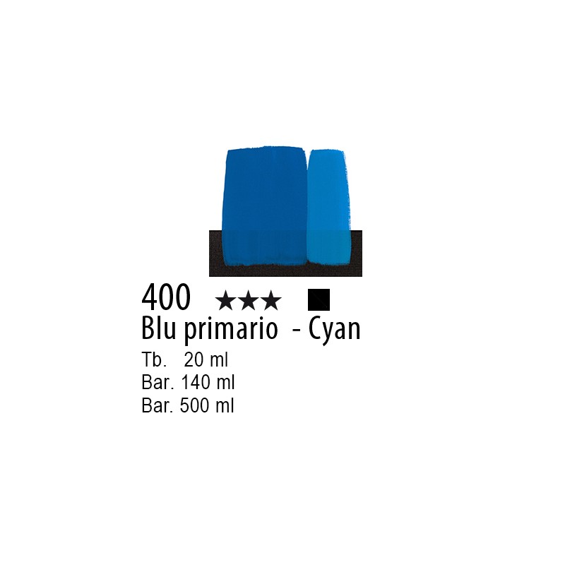 400 - Maimeri Polycolor Blu primario - Cyan