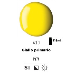 410 - Liquitex Basics Acrylic Fluid Giallo Primario