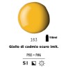 163 - Liquitex Basics Acrylic Fluid Giallo Di Cadmio Scuro imit.