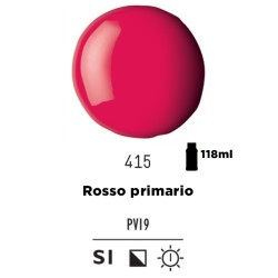 415 - Liquitex Basics Acrylic Fluid Rosso Primario