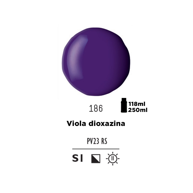 186 - Liquitex Basics Acrylic Fluid Viola Dioxazina