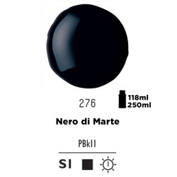 276 - Liquitex Basics Acrylic Fluid Nero Di Marte