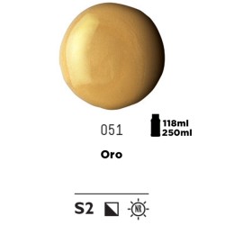 051 - Liquitex Basics Acrylic Fluid Oro