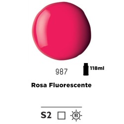 987 - Liquitex Basics Acrylic Fluid Rosa Fluorescente