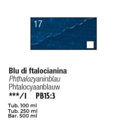 017 - Pebeo Studio Acrylics Blu Di Ftalocianina