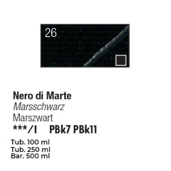 026 - Pebeo Studio Acrylics Nero Di Marte