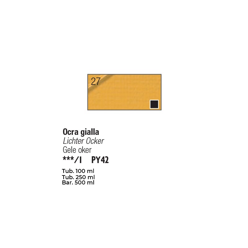 027 - Pebeo Studio Acrylics Ocra Gialla