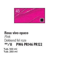 045 - Pebeo Studio Acrylics Rosa Vivo Opaco