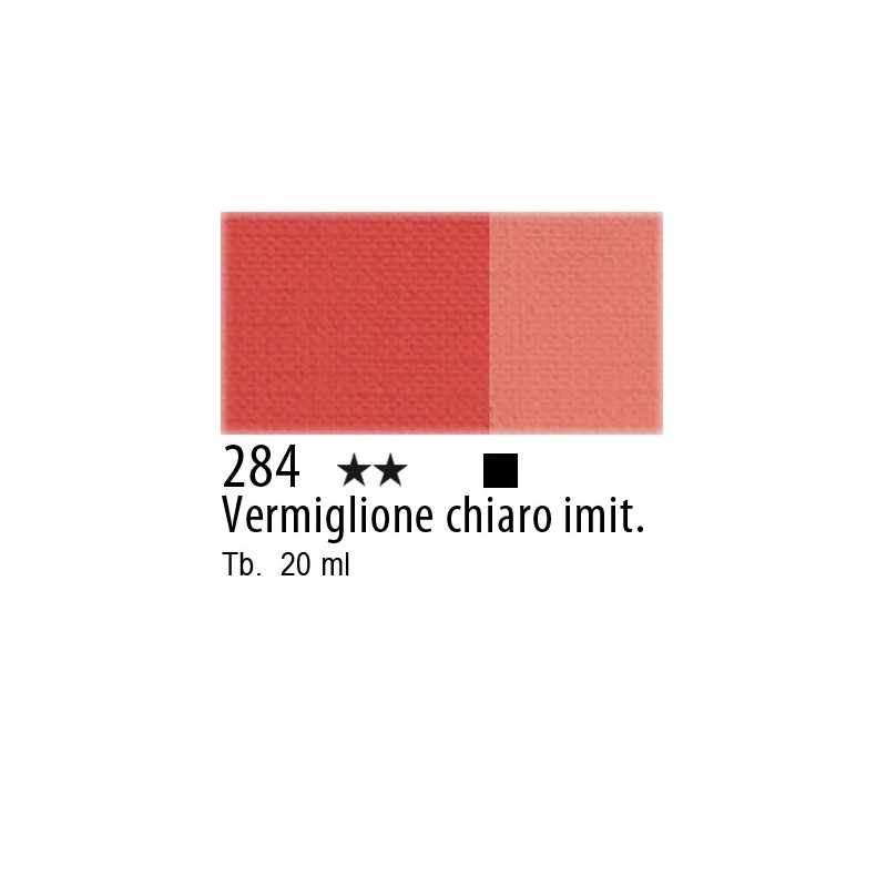 284 - Maimeri Tempera Fine Vermiglione chiaro imit.