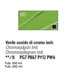 060 - Pebeo Studio Acrylics Verde Ossido Di Cromo Imit.