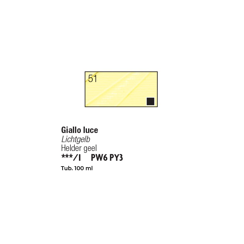 051 - Pebeo Studio Acrylics Giallo Luce