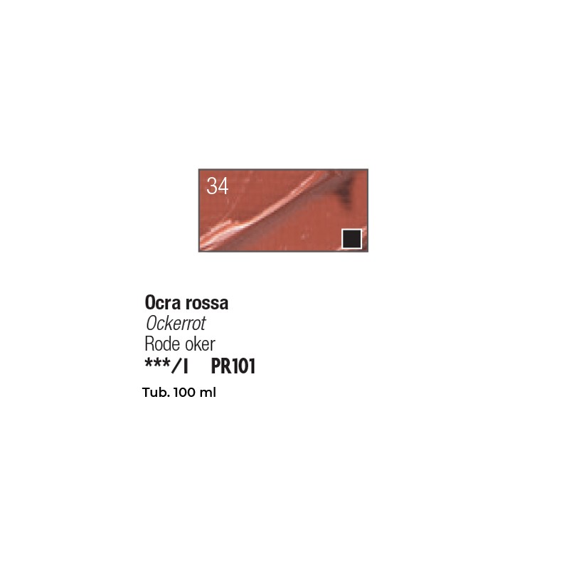 034 - Pebeo Studio Acrylics Ocra Rossa