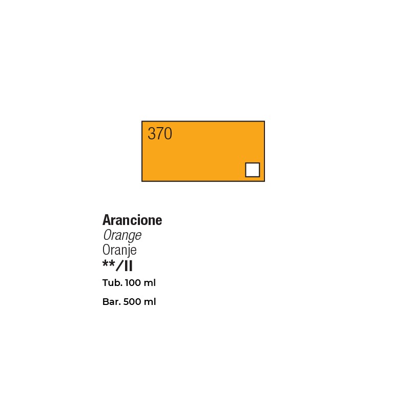 370 - Pebeo Studio Acrylics Arancione Fluorescente