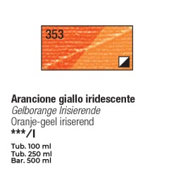 353 - Pebeo Studio Acrylics Arancione Giallo Iridescente