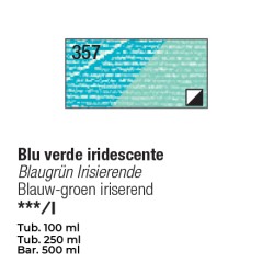 357 - Pebeo Studio Acrylics Blu Verde Iridescente