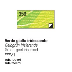 359 - Pebeo Studio Acrylics Verde Giallo Iridescente