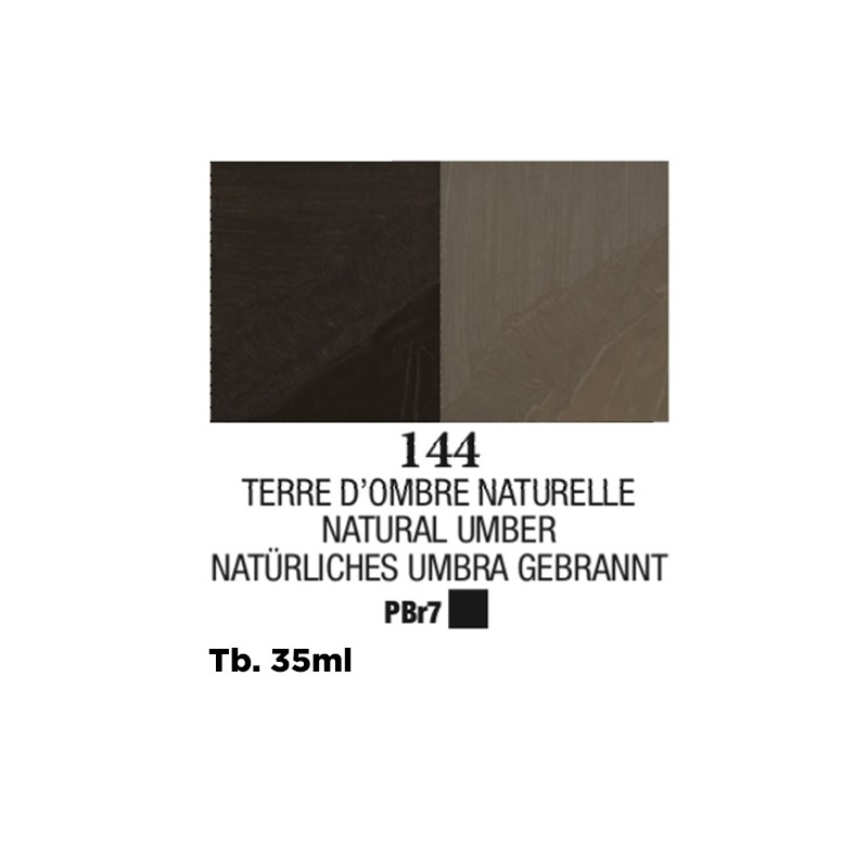 144 - Blockx Olio Terra d'ombra naturale