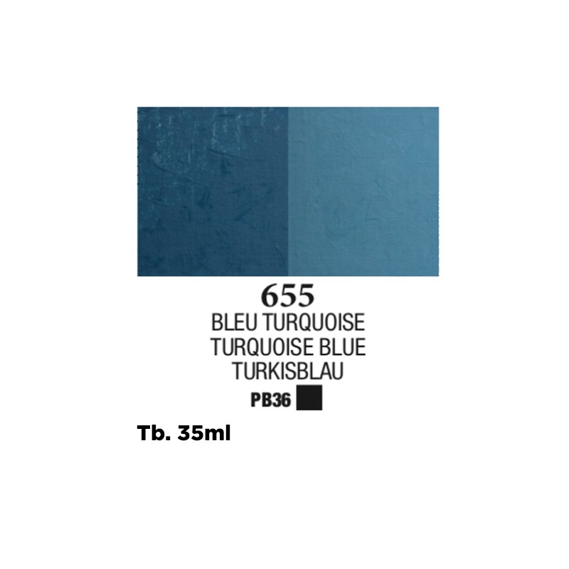 655 - Blockx Olio Blu turchese