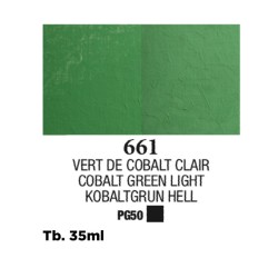 661 - Blockx Olio Verde di cobalto chiaro