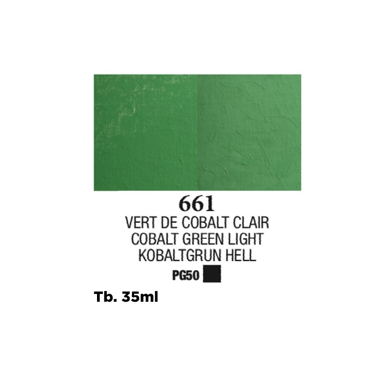 661 - Blockx Olio Verde di cobalto chiaro