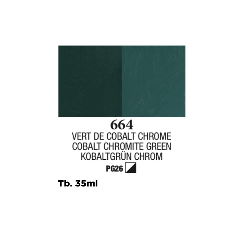 664 - Blockx Olio Verde di cobalto cromo