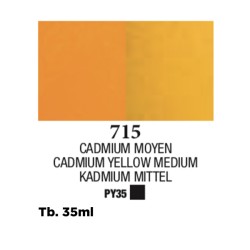 715 - Blockx Olio Giallo di cadmio medio