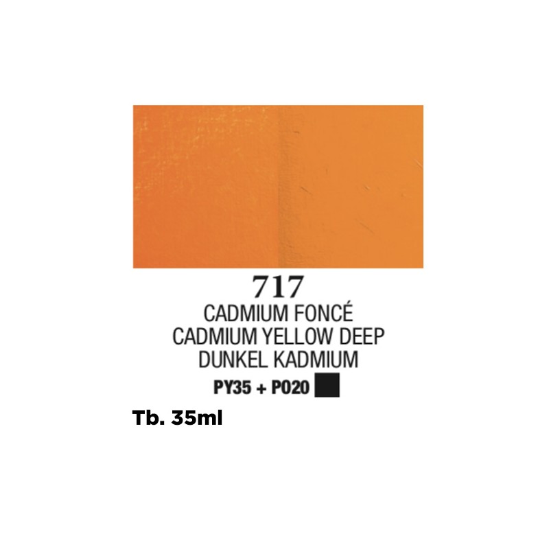 717 - Blockx Olio Giallo di cadmio scuro