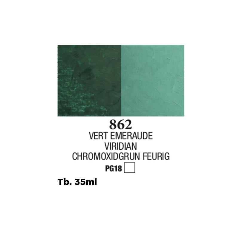 862 - Blockx Olio Verde smeraldo