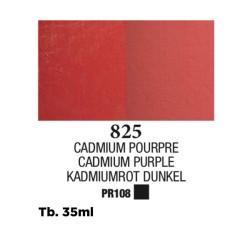 825 - Blockx Olio Rosso di cadmio scuro