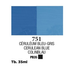 751 - Blockx Olio Blu grigio ceruleo