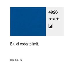 4926 - Lukas Cryl Terzia Blu di cobalto imit.